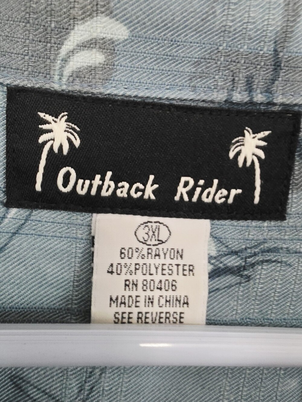 ๐๐
ฐ๐
ป๐
ด โขOutback Rider Tropical Button Down - Picture 4 of 4